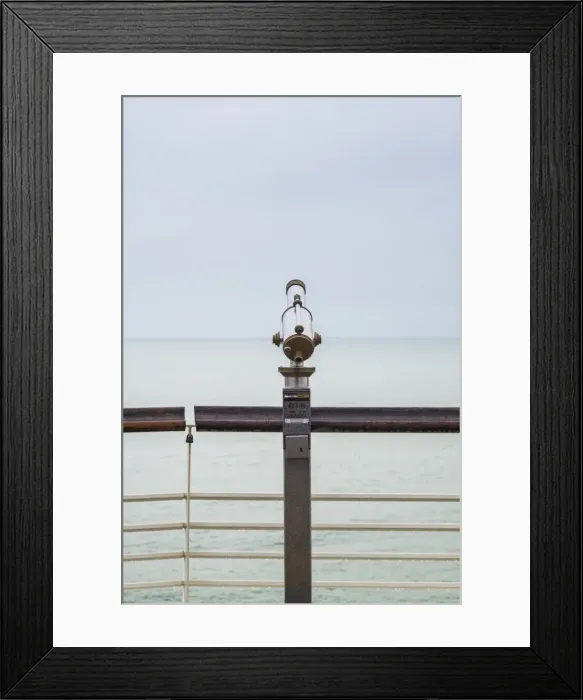 Framed Print : Netherlands, Scheveningen, De Pier, Scheveningen Pier, telescope Framed Print : Netherlands, Scheveningen, De Pier, Scheveningen Pier, telescope
