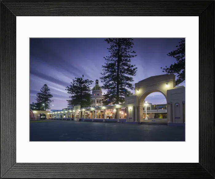 Framed Print : New Zealand, North Island, Hawkes Bay, Napier, art-deco architecture, the T&G Building Framed Print : New Zealand, North Island, Hawkes Bay, Napier, art-deco architecture, the T&G Building