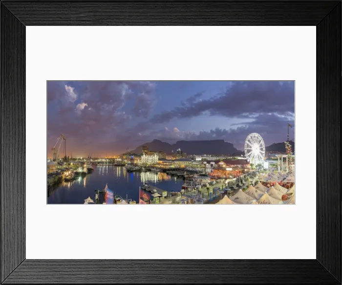 Framed Print : South Africa, Western Cape, Cape Town, V&A Waterfront, Victoria Wharf Framed Print : South Africa, Western Cape, Cape Town, V&A Waterfront, Victoria Wharf