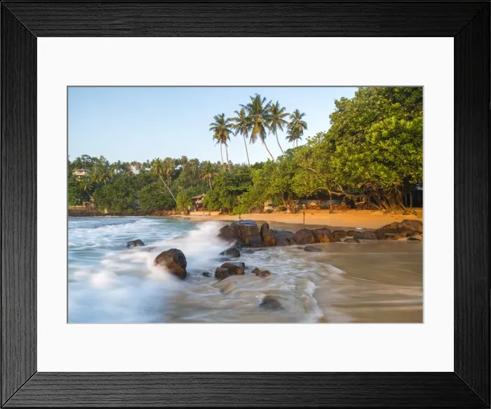Framed Print : Beach, Mirissa, South Coast, Sri Lanka Framed Print : Beach, Mirissa, South Coast, Sri Lanka