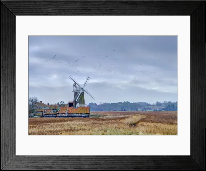 Framed Print : UK, England, Norfolk, North Norfolk, Cley next the Sea, Cley Windmill Framed Print : UK, England, Norfolk, North Norfolk, Cley next the Sea, Cley Windmill