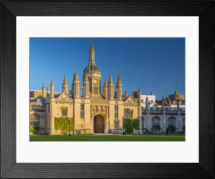 Framed Print : UK, England, Cambridgeshire, Cambridge, Kings College, Gatehouse Framed Print : UK, England, Cambridgeshire, Cambridge, Kings College, Gatehouse