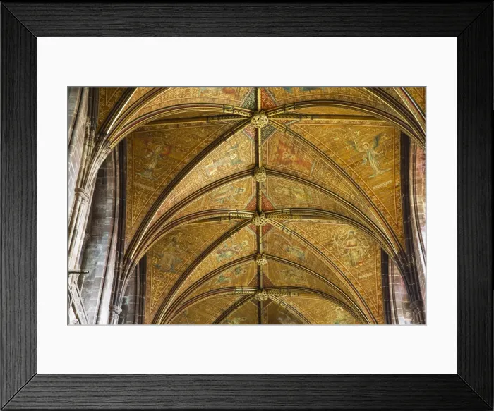 Framed Print : United Kingdom, England, Cheshire, Chester, Chester Cathedral ceiling Framed Print : United Kingdom, England, Cheshire, Chester, Chester Cathedral ceiling