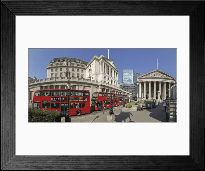 Framed Print : Bank of England, City of London, London, England, UK Framed Print : Bank of England, City of London, London, England, UK