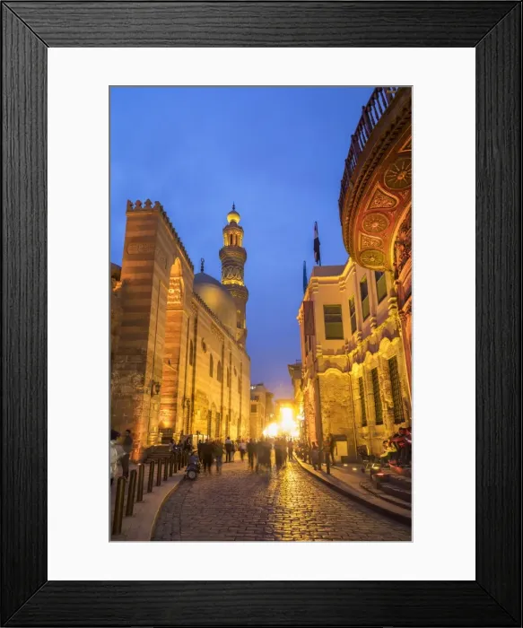 Framed Print : Al Moez Ldin Allah Al Fatmi street by the Khan el-Khalili bazaar (Souk), Cairo, Egypt Framed Print : Al Moez Ldin Allah Al Fatmi street by the Khan el-Khalili bazaar (Souk), Cairo, Egypt