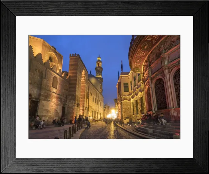 Framed Print : Al Moez Ldin Allah Al Fatmi street by the Khan el-Khalili bazaar (Souk), Cairo, Egypt Framed Print : Al Moez Ldin Allah Al Fatmi street by the Khan el-Khalili bazaar (Souk), Cairo, Egypt