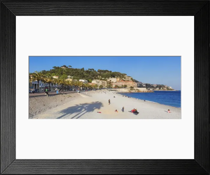 Framed Print : Promenade des Anglais, Nice, Alpes Maritimes departement, France