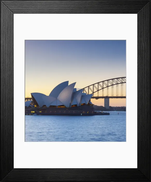 Framed Print : Sydney Opera House & Harbour Bridge, Darling Harbour, Sydney, New South Wales, Australia Framed Print : Sydney Opera House & Harbour Bridge, Darling Harbour, Sydney, New South Wales, Australia