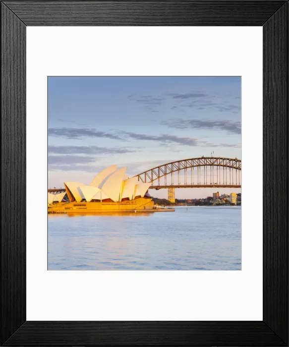 Framed Print : Sydney Opera House & Harbour Bridge, Darling Harbour, Sydney, New South Wales, Australia Framed Print : Sydney Opera House & Harbour Bridge, Darling Harbour, Sydney, New South Wales, Australia