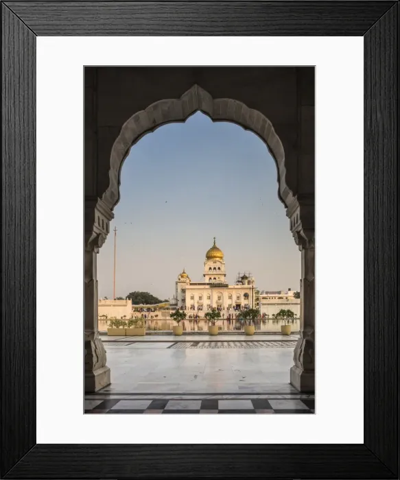Framed Print : India, Delhi, New Delhi, Gurdwara Bangla Sahib, Sikh temple Framed Print : India, Delhi, New Delhi, Gurdwara Bangla Sahib, Sikh temple