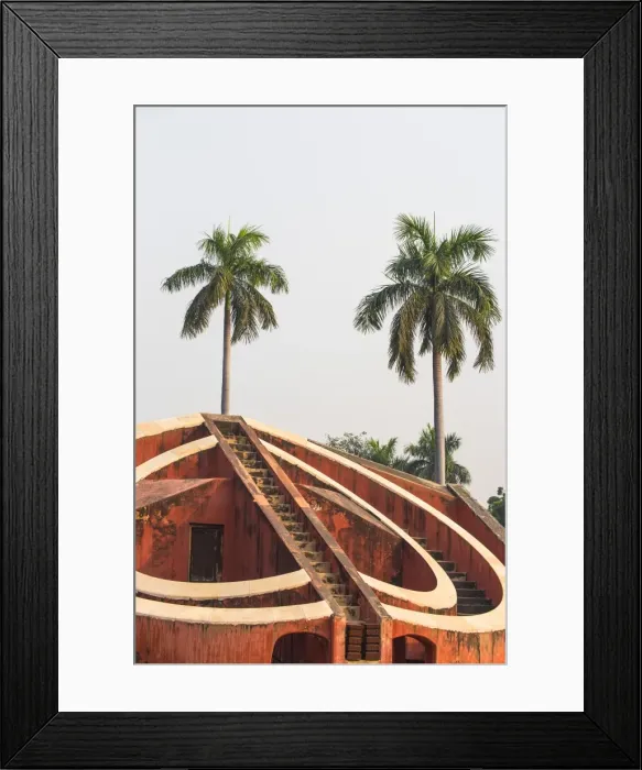 Framed Print : India, Delhi, New Delhi, Jantar Mantar Observatory Framed Print : India, Delhi, New Delhi, Jantar Mantar Observatory