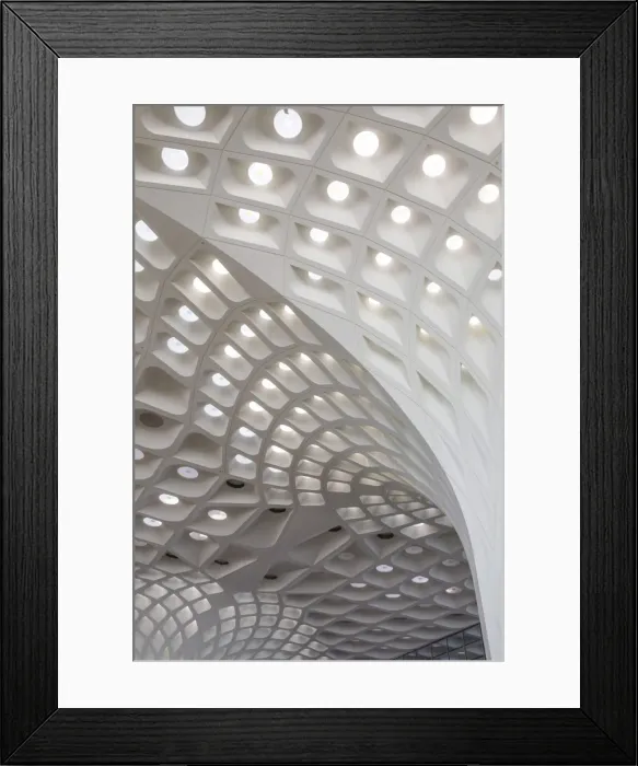 Framed Print : India, Maharashtra, Mumbai, Mumbai International Airport - Chhatrapati Shivaji International