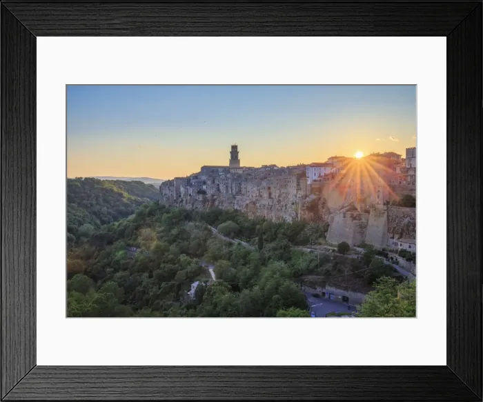 Framed Print : Italy, Tuscany, Grosseto, Pitigliano Framed Print : Italy, Tuscany, Grosseto, Pitigliano