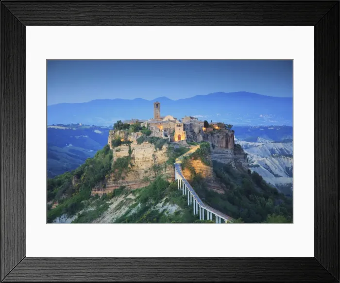 Framed Print : Italy, Lazio, Viterbo, Civita di Bagnoregio Framed Print : Italy, Lazio, Viterbo, Civita di Bagnoregio