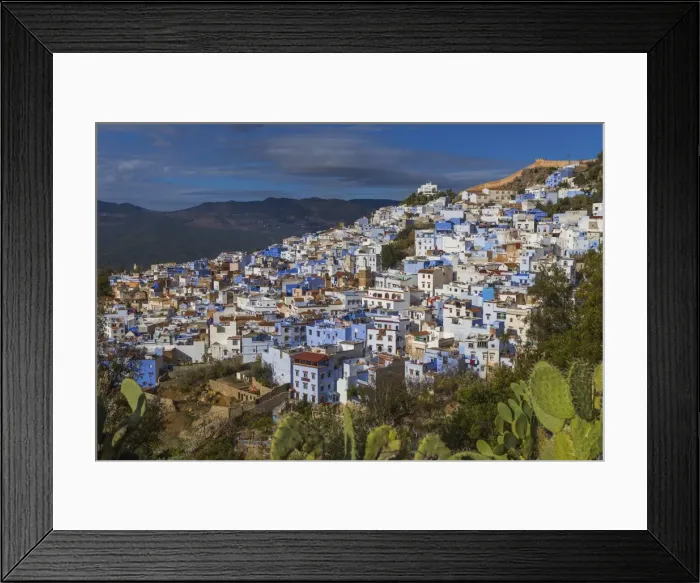 Framed Print : Chefchaouen, Chaouen, Morocco