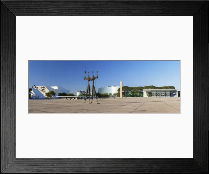 Framed Print : Three Powers Square, Brasilia, Federal District, Brazil Framed Print : Three Powers Square, Brasilia, Federal District, Brazil