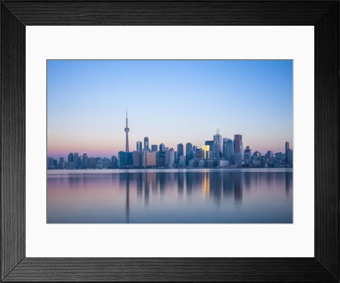 Framed Print : Canada, Ontario, Toronto, View of CN Tower and city skyline Framed Print : Canada, Ontario, Toronto, View of CN Tower and city skyline