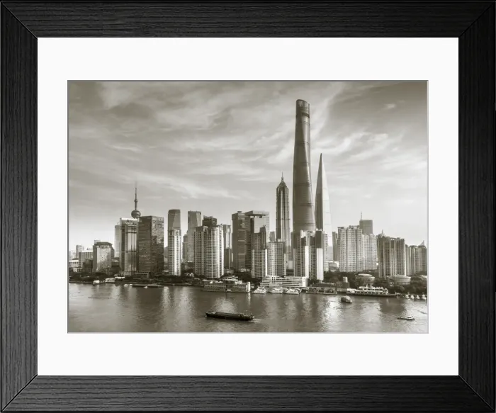 Framed Print : Pudong, Shanghai, China Framed Print : Pudong, Shanghai, China