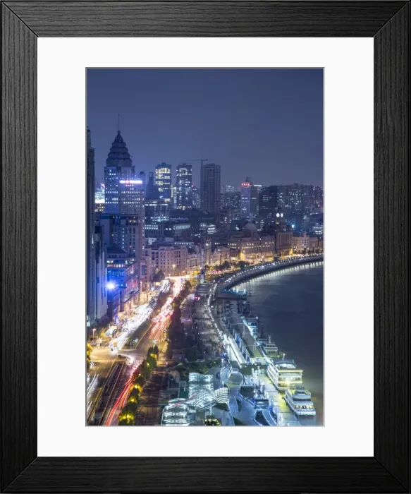 Framed Print : The Bund, Shanghai, China Framed Print : The Bund, Shanghai, China