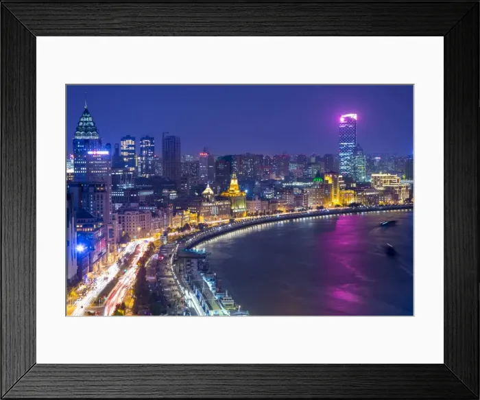 Framed Print : The Bund, Shanghai, China Framed Print : The Bund, Shanghai, China