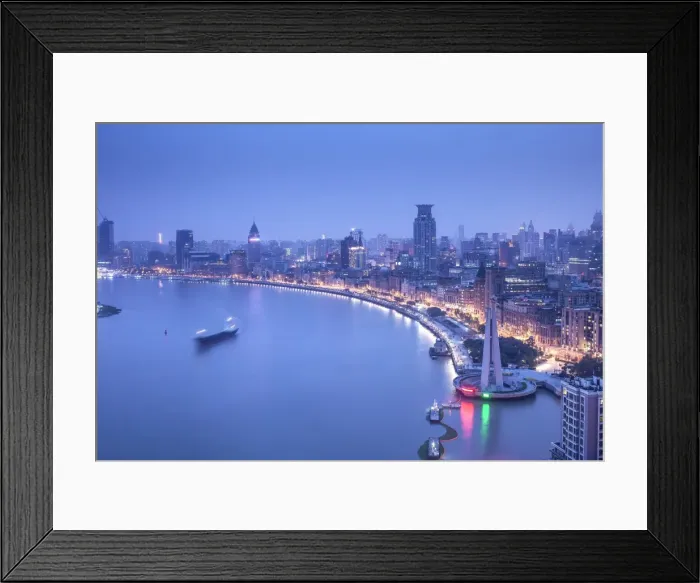 Framed Print : The Bund, Shanghai, China Framed Print : The Bund, Shanghai, China