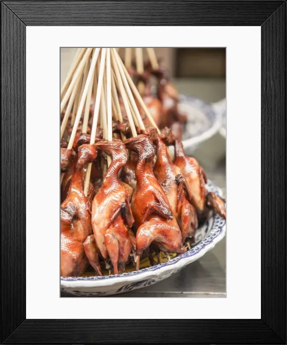 Framed Print : Guinea Fowl, Qibao, Shanghai, China Framed Print : Guinea Fowl, Qibao, Shanghai, China