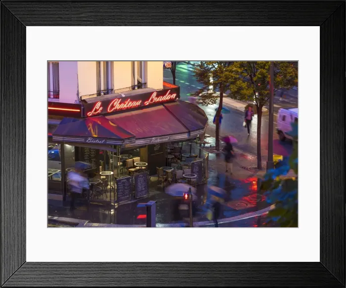 Framed Print : Paris cafe, Paris, France Framed Print : Paris cafe, Paris, France