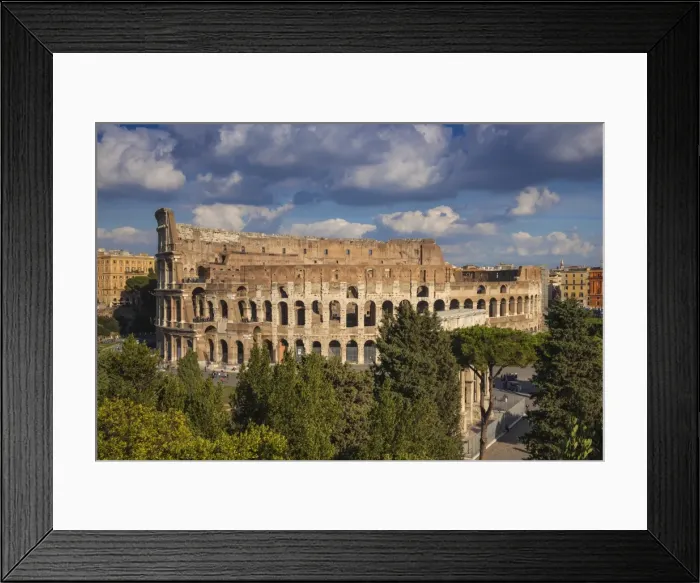 Framed Print : Italy, Lazio, Rome, The Colosseum Framed Print : Italy, Lazio, Rome, The Colosseum