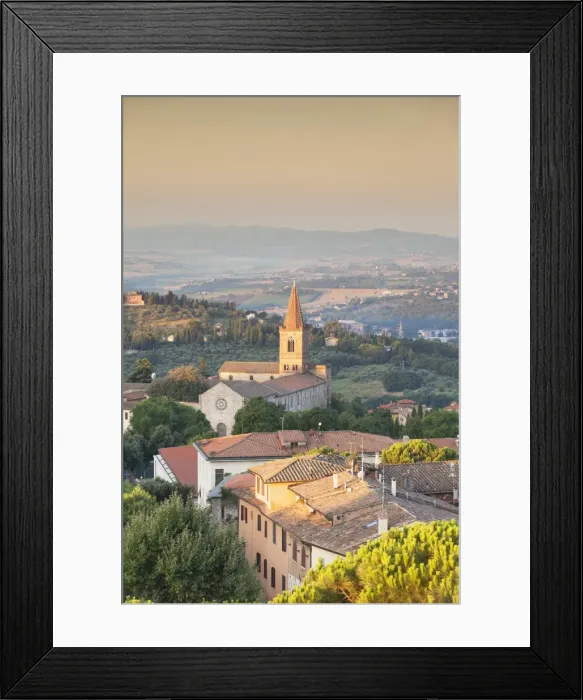 Framed Print : Church of Santa Giuliana at dawn, Perugia, Umbria, Italy Framed Print : Church of Santa Giuliana at dawn, Perugia, Umbria, Italy