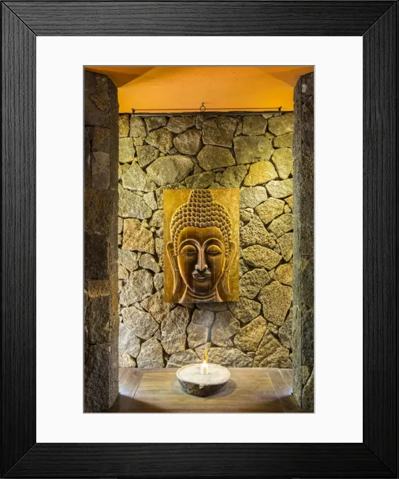Framed Print : Yoga room at the Spa in Beachcomber Dinarobin Hotel, Le Morne Brabant Peninsula, Black River Framed Print : Yoga room at the Spa in Beachcomber Dinarobin Hotel, Le Morne Brabant Peninsula, Black River