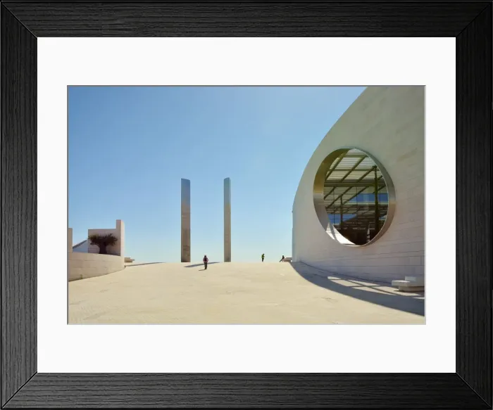 Framed Print : The Researching Centre for The Unknown of the Champalimaud Foundation, in Lisbon Framed Print : The Researching Centre for The Unknown of the Champalimaud Foundation, in Lisbon