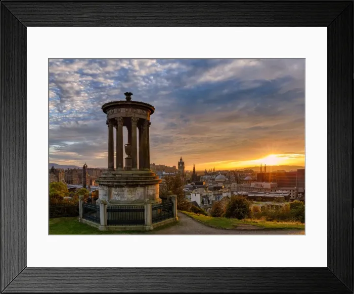 Framed Print : Europe, Scotland, Edinburgh, Carlton Hill Framed Print : Europe, Scotland, Edinburgh, Carlton Hill