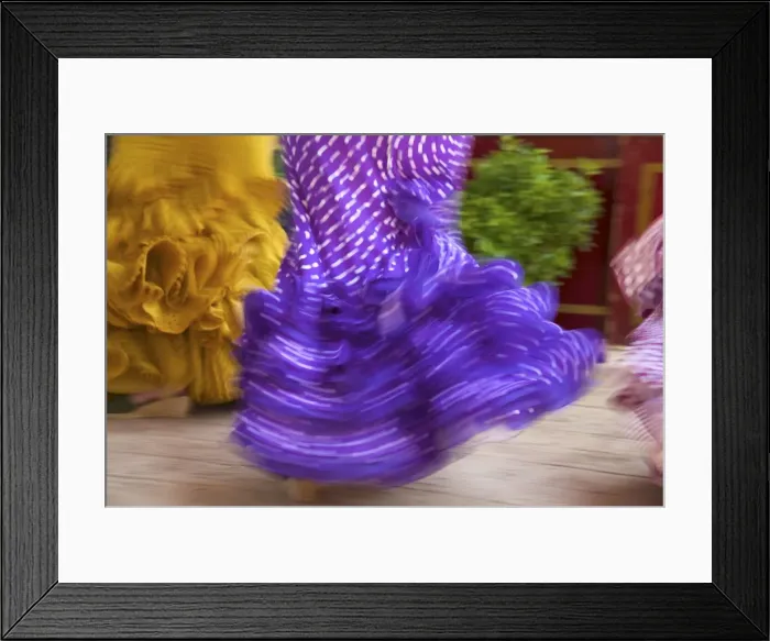 Framed Print : Flamenco dancers, Feria del Caballo in Jerez de la Frontera, Andalusia, Spain Framed Print : Flamenco dancers, Feria del Caballo in Jerez de la Frontera, Andalusia, Spain