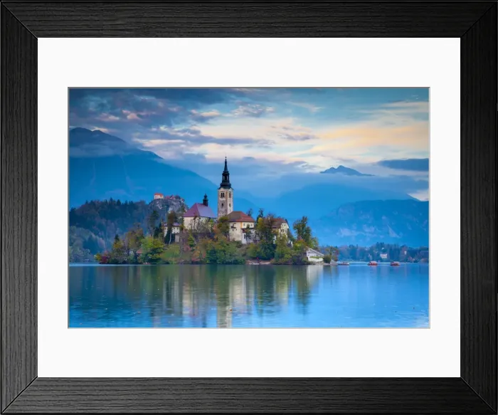 Framed Print : Bled Island (Blejski otok) with the Church of the Assumption (Cerkev Marijinega vnebovzetja) Framed Print : Bled Island (Blejski otok) with the Church of the Assumption (Cerkev Marijinega vnebovzetja)