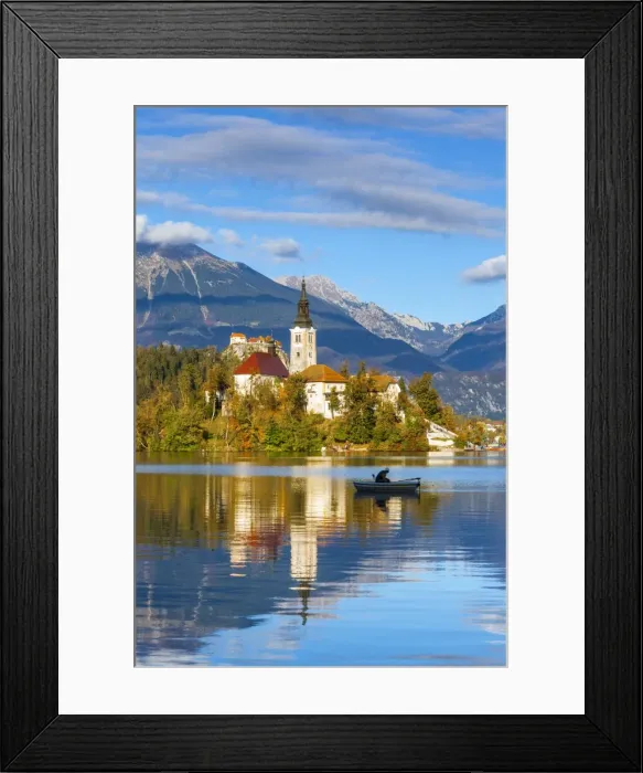 Framed Print : Bled Island (Blejski otok) with the Church of the Assumption (Cerkev Marijinega vnebovzetja) Framed Print : Bled Island (Blejski otok) with the Church of the Assumption (Cerkev Marijinega vnebovzetja)