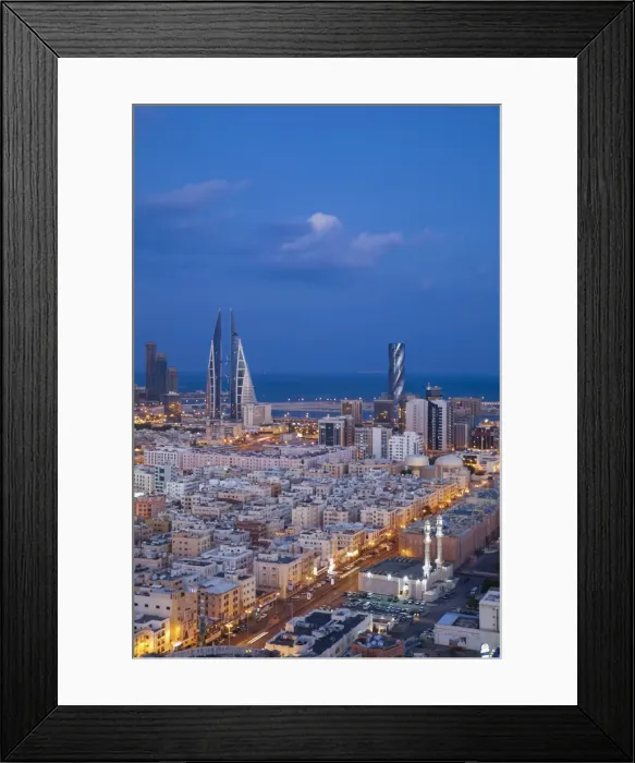 Framed Print : Bahrain, Manama Framed Print : Bahrain, Manama