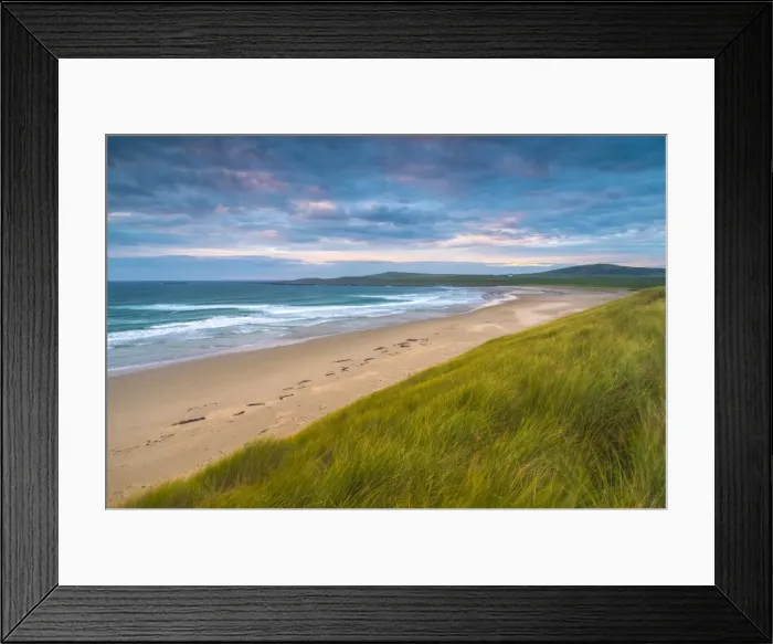 Framed Print : UK, Scotland, Argyll and Bute, Islay, Machir Bay from Sand Dunes Framed Print : UK, Scotland, Argyll and Bute, Islay, Machir Bay from Sand Dunes