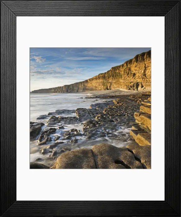 Framed Print : Nash Point on the Glamorgan Heritage Coast, South Wales, UK. Summer (August) Framed Print : Nash Point on the Glamorgan Heritage Coast, South Wales, UK. Summer (August)
