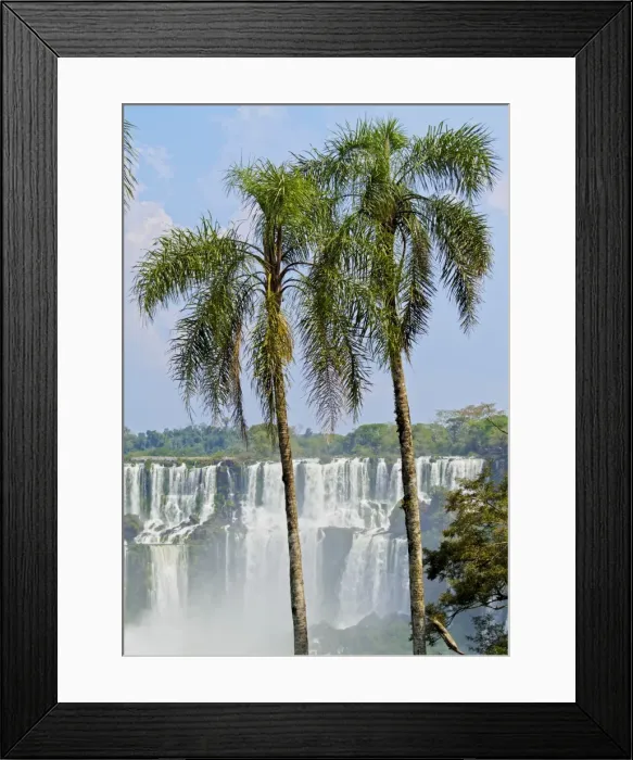 Framed Print : Argentina, Misiones, Puerto Iguazu, View of the Iguazu Falls Framed Print : Argentina, Misiones, Puerto Iguazu, View of the Iguazu Falls