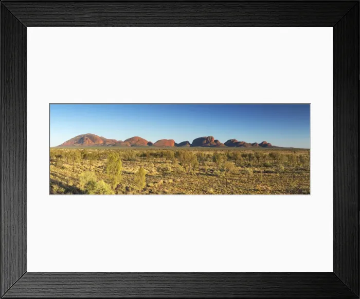 Framed Print : Kata Tjuta  /  The Olgas (UNESCO World Heritage Site), Uluru-Kata Tjuta National Park