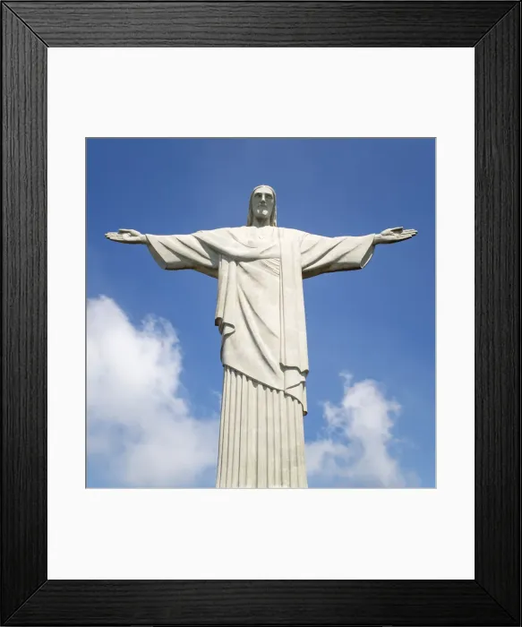 Framed Print : Cristo Redentor (Christ Redeemer) statue on Corcovado mountain in Rio de Janeiro Framed Print : Cristo Redentor (Christ Redeemer) statue on Corcovado mountain in Rio de Janeiro
