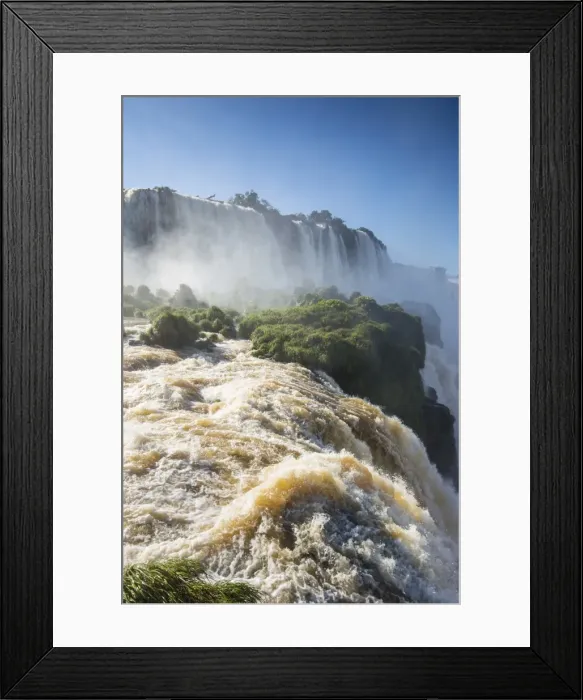 Framed Print : Iguacu Falls, Parana State, Brazil Framed Print : Iguacu Falls, Parana State, Brazil