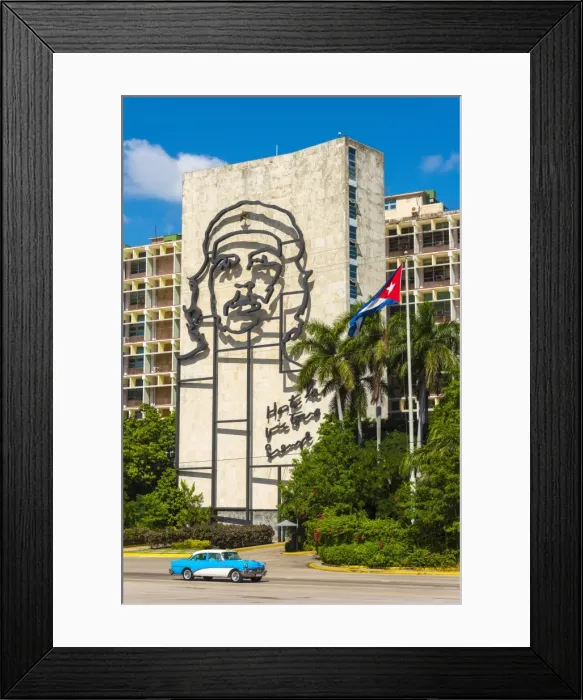 Framed Print : Cuba, Havana, Vedado, Plaza de la Revolucion Framed Print : Cuba, Havana, Vedado, Plaza de la Revolucion