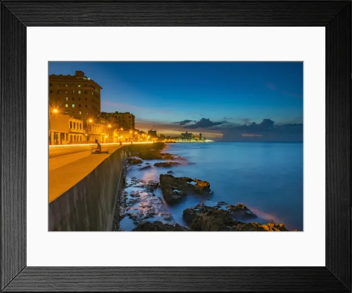 Framed Print : Cuba, Havana, The Malecon Framed Print : Cuba, Havana, The Malecon