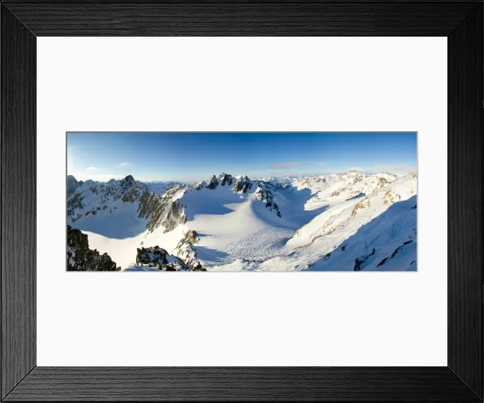 Framed Print : Panoramic view from summit of Hintere Jamspitze. Switzerland, Europe Framed Print : Panoramic view from summit of Hintere Jamspitze. Switzerland, Europe