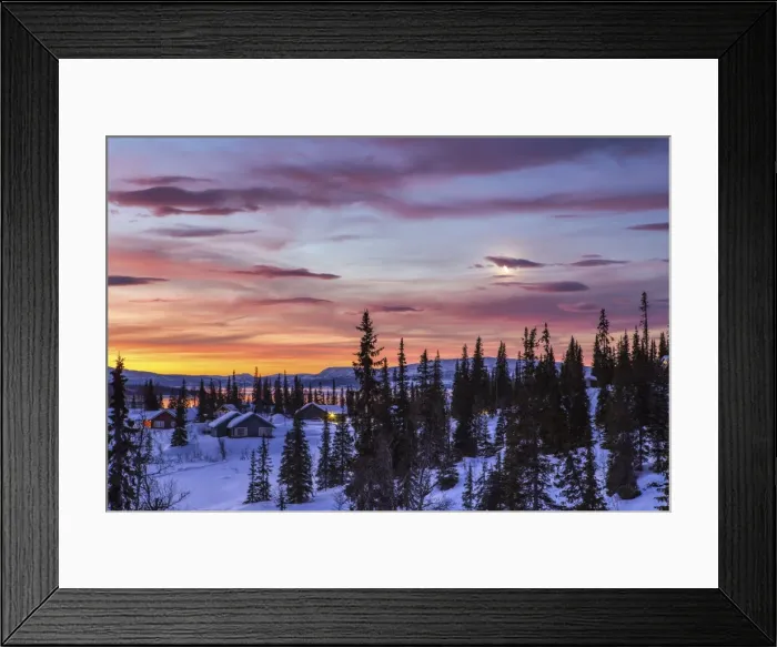 Framed Print : Pink sky at sunrise Rorvik BA'A¸rgefjell National Park TrA'A¸ndelag Norway Europe Framed Print : Pink sky at sunrise Rorvik BA'A¸rgefjell National Park TrA'A¸ndelag Norway Europe