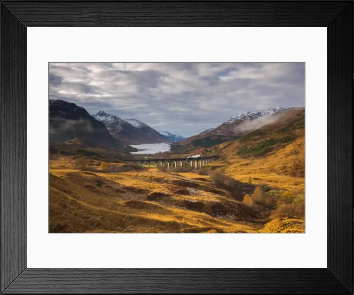 Framed Print : UK, Scotland, Highland, Loch Shiel, Glenfinnan, Glenfinnan Railway Viaduct, part Framed Print : UK, Scotland, Highland, Loch Shiel, Glenfinnan, Glenfinnan Railway Viaduct, part