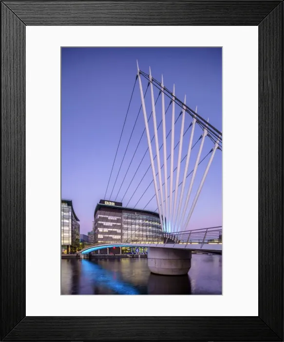 Framed Print : Europe, United Kingdom, England, Lancashire, Manchester, Salford Quays, Media City Framed Print : Europe, United Kingdom, England, Lancashire, Manchester, Salford Quays, Media City