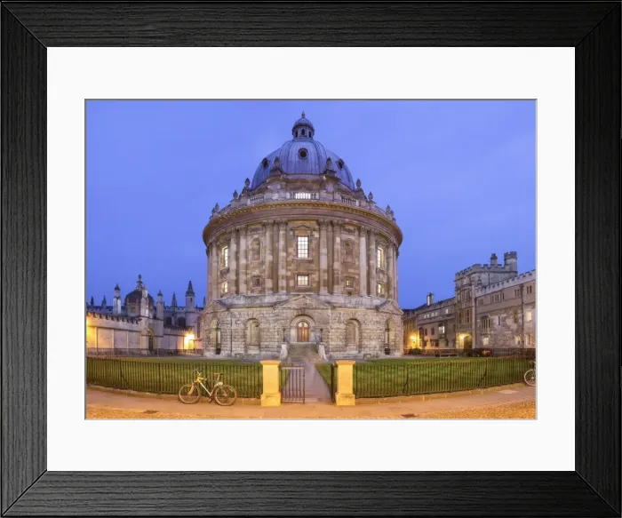 Framed Print : The Radcliffe Camera at twilight, Oxford, England
