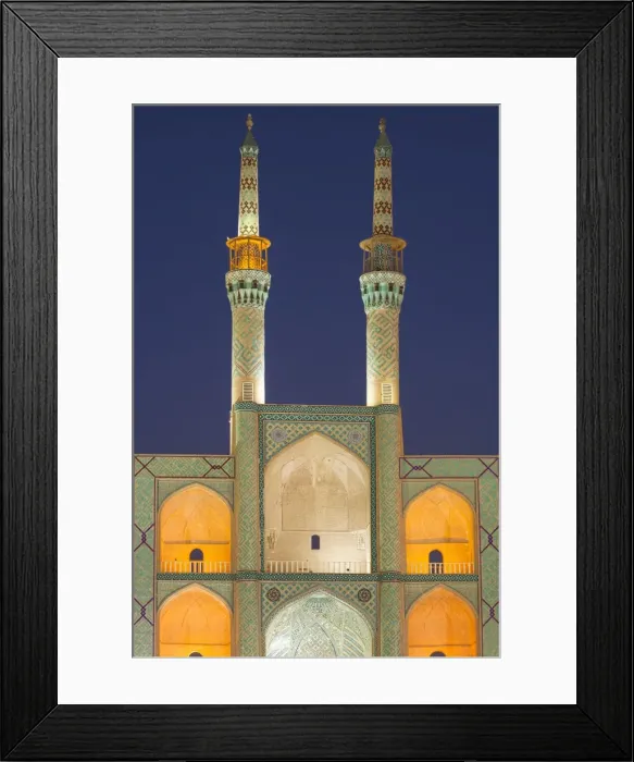 Framed Print : Iran, Central Iran, Yazd, Amir Chakhmaq Complex, one of the largest Hosseinieh complexes in Iran Framed Print : Iran, Central Iran, Yazd, Amir Chakhmaq Complex, one of the largest Hosseinieh complexes in Iran
